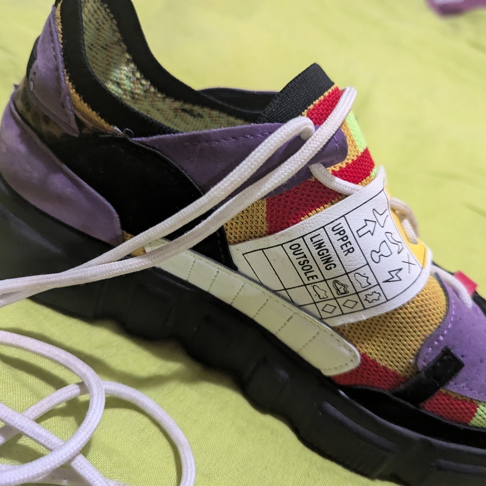 Multicoloured Rave Sneakers - Picture 3 of 6